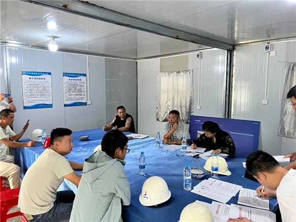 孵化器公司代建项目迎接高新区质安监站第三季度执法检查